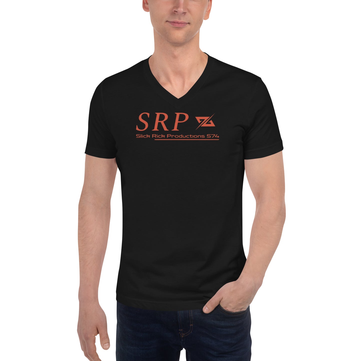 S.R.P. Unisex Short Sleeve V-Neck T-Shirt