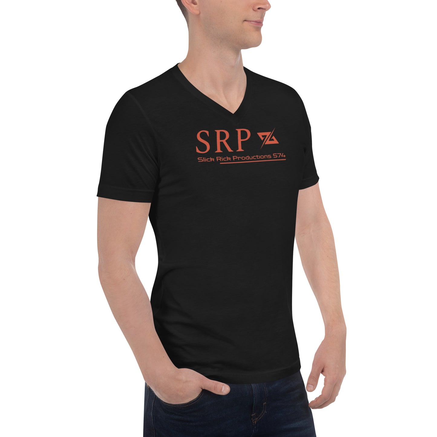 S.R.P. Unisex Short Sleeve V-Neck T-Shirt