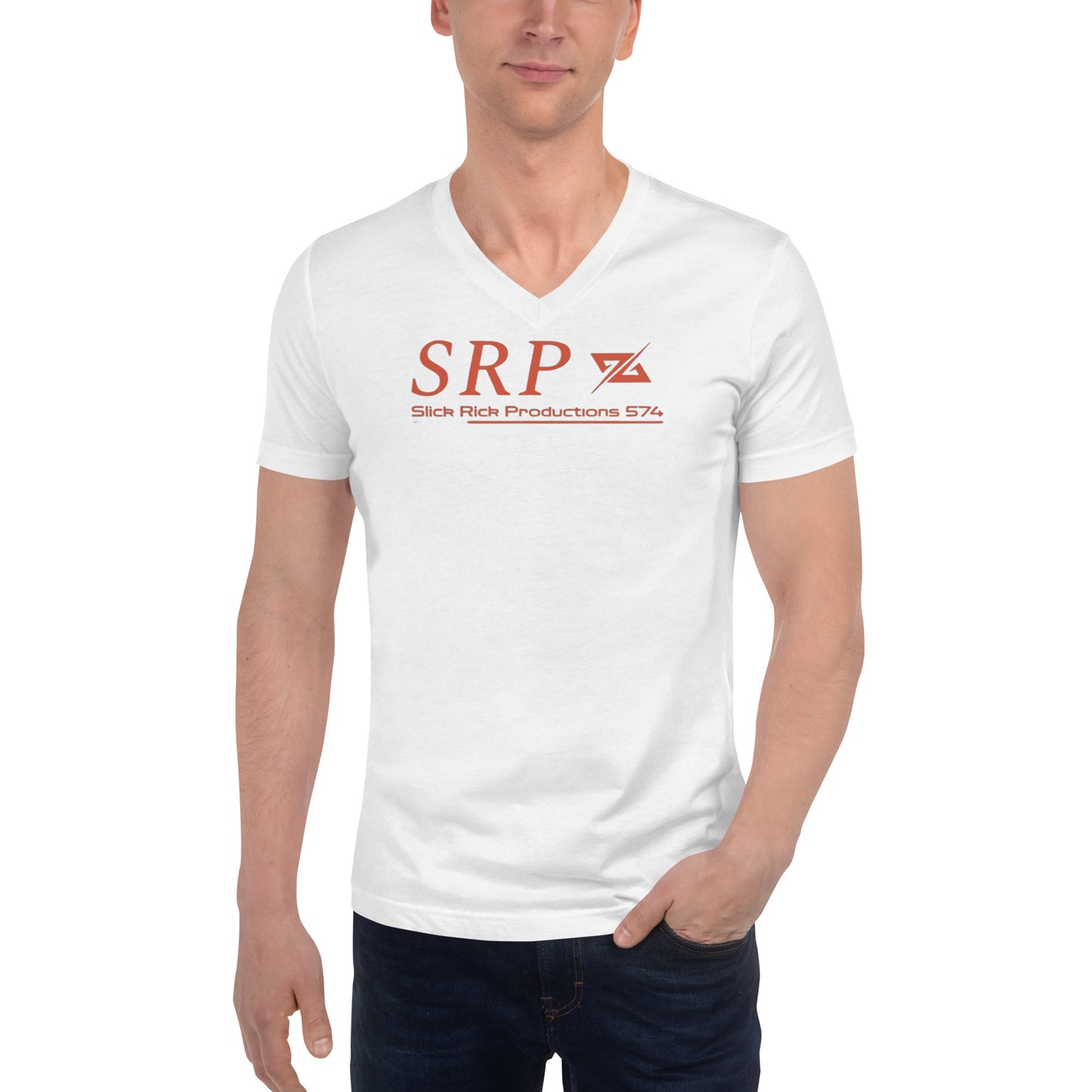 S.R.P. Unisex Short Sleeve V-Neck T-Shirt