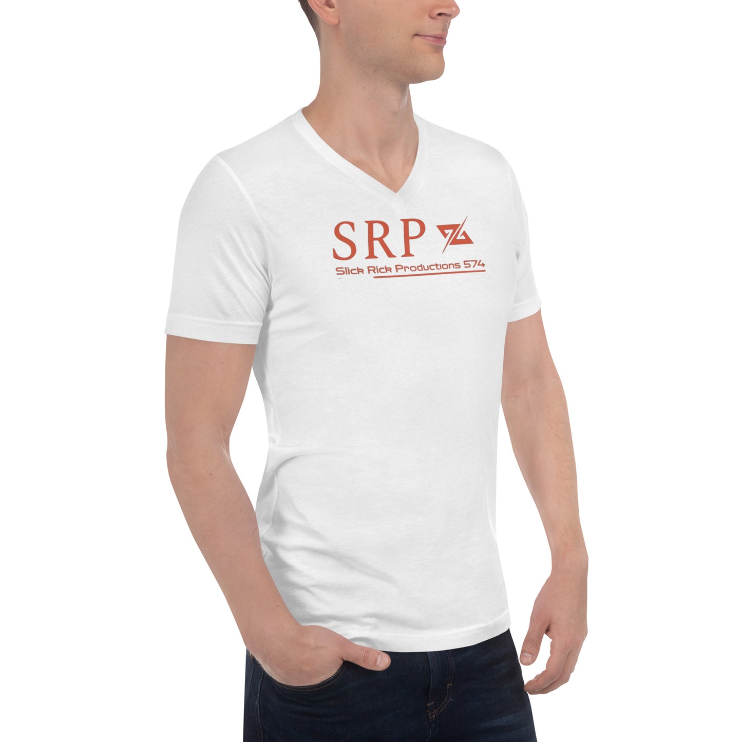 S.R.P. Unisex Short Sleeve V-Neck T-Shirt